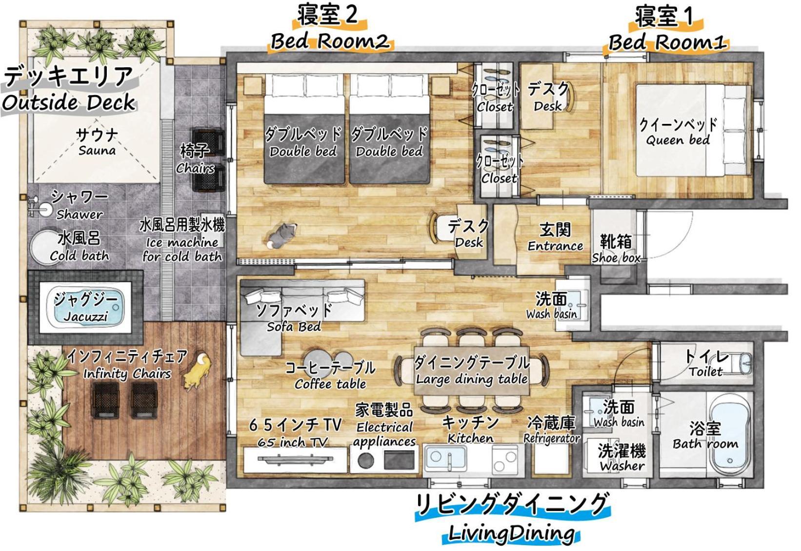 R.Kamakura Apartment Luaran gambar
